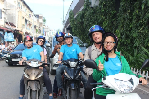 Visite en moto de la ville de Saigon