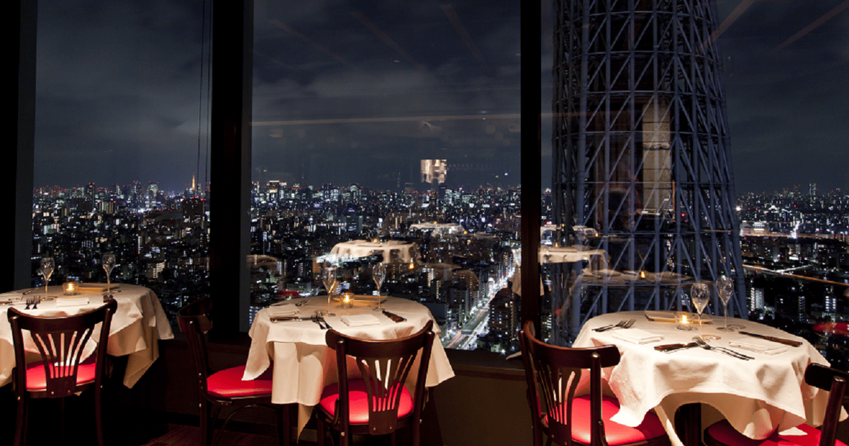 Tokyo: Skytree with Lunch/Dinner at Overlooking Restaurant - Tokyo ...