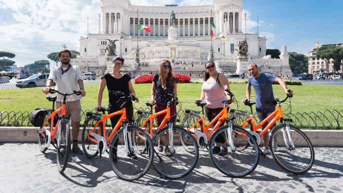 rome private 3hour bike tour