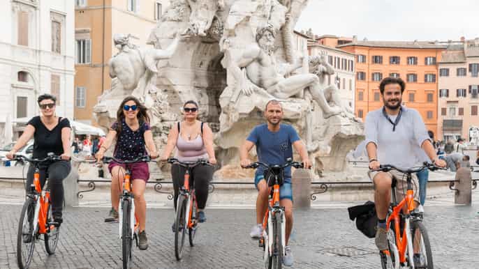 discover rome 3hour bike tour