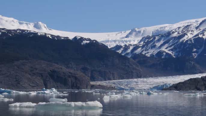 from puerto natales torres del paine hike to grey glacier
