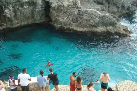 Negril: Beach Visit, Times Square, and Sunset at Rick's Café
