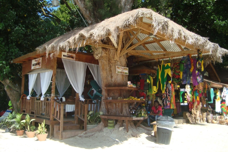 Negril: Beach Visit, Times Square, and Sunset at Rick's Café From Runaway Bay Hotels
