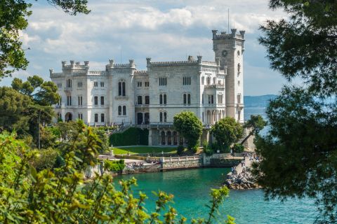 Trieste: Castillo de Miramare y traslado privado