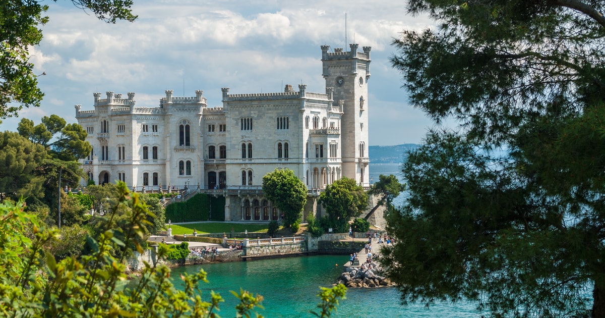 Trieste: Skip-the-Line Miramare Castle & Private Transfer | GetYourGuide