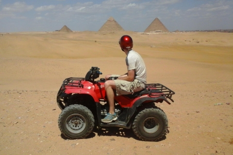 Pyramides de Gizeh : 1 h de quad dans le désert1 h de quad dans le désert 1 h à dos de chameau