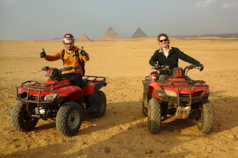Pyramiden von Gizeh: 1-stündige Quadbike-Wüstensafari1-stündige Quadbike-Wüstensafari 30-minütiger Kamelritt