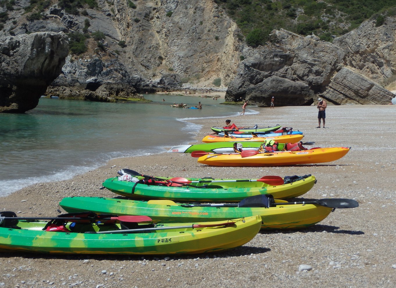 Lissabon: Sesimbra kajak-oplevelse