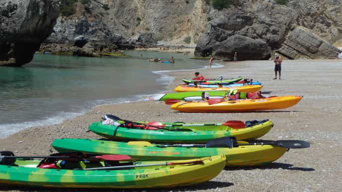 lisboa sesimbra kayak discovery experience
