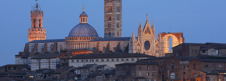 Siena: bilet wstępu do katedry w Sienie i biblioteki Piccolominich