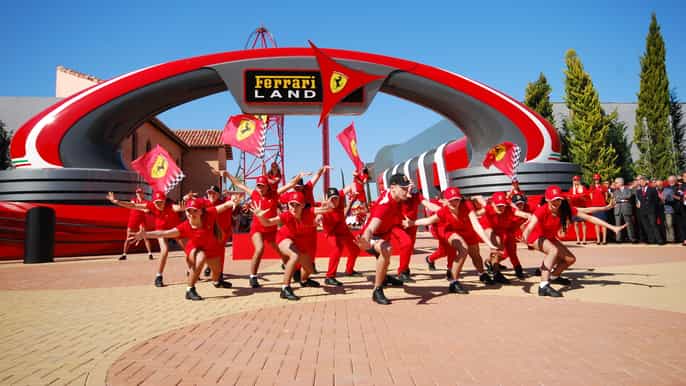 salou portaventura ferrari land admission ticket