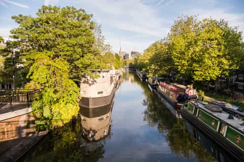 London: City Canals & Gardens Exploration Game & Tour