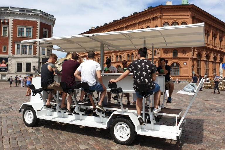 Riga: tour en bicicleta de cerveza o sidraRiga: tour en bicicleta de cerveza