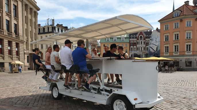 riga beer or cider bike tour