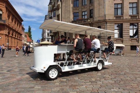 Riga: tour en bicicleta de cerveza o sidraRiga: tour en bicicleta de cerveza