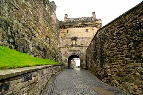 edinburgh castle guided tour in italian