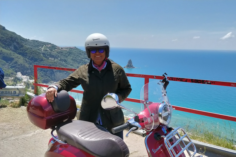 Corfu: Half-Day Scooter Tour with Wine & Olive Oil Tasting Vespa Scooter - 1 Person/Vespa (Motorcycle License Required)