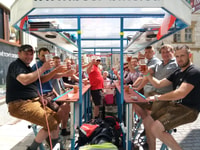 Pilsen, 1.5-Hour Beer Bike with Unlimited Beer - Housity