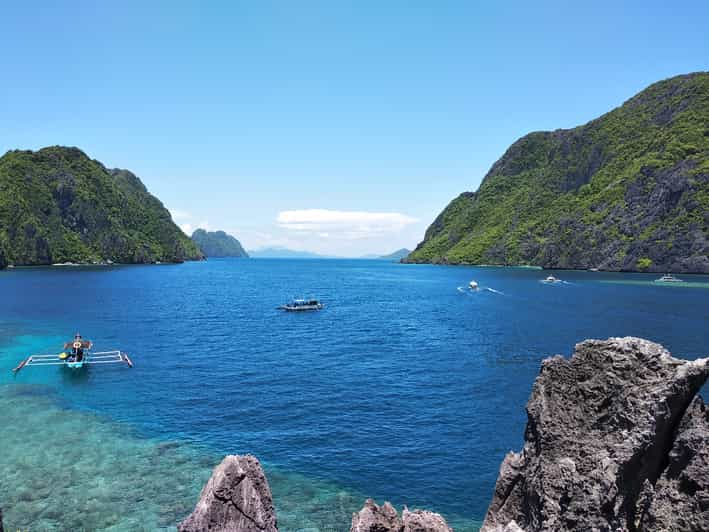 Från Puerto Princesa Dagsutflykt till El Nido och öhoppning GetYourGuide