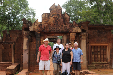 Excursão de dia inteiro aos templos de Banteay Srei e do Grande CircuitoExcursão de dia inteiro para grupos pequenos no Templo Banteay Srei