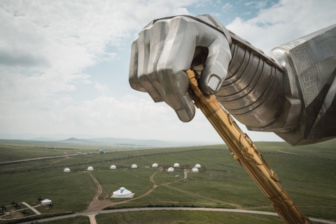 Mongolië: Genghis Khan-dagtour met Terelj National ParkTour & Overnachting in Traditioneel Nomadisch Huis