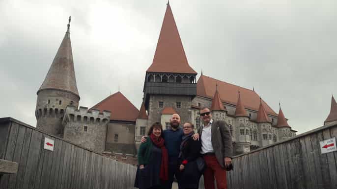 from brasov corvin castle and sibiu private tour
