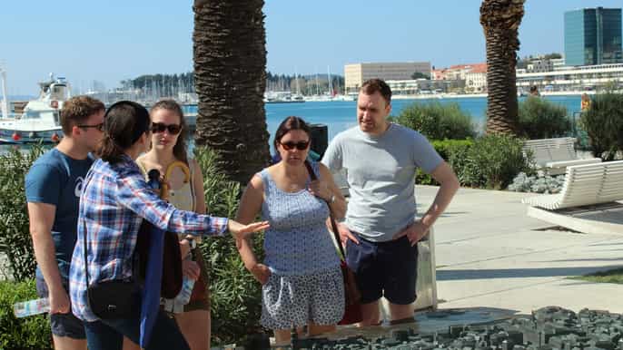 split 1.5hour diocletians palace walking tour