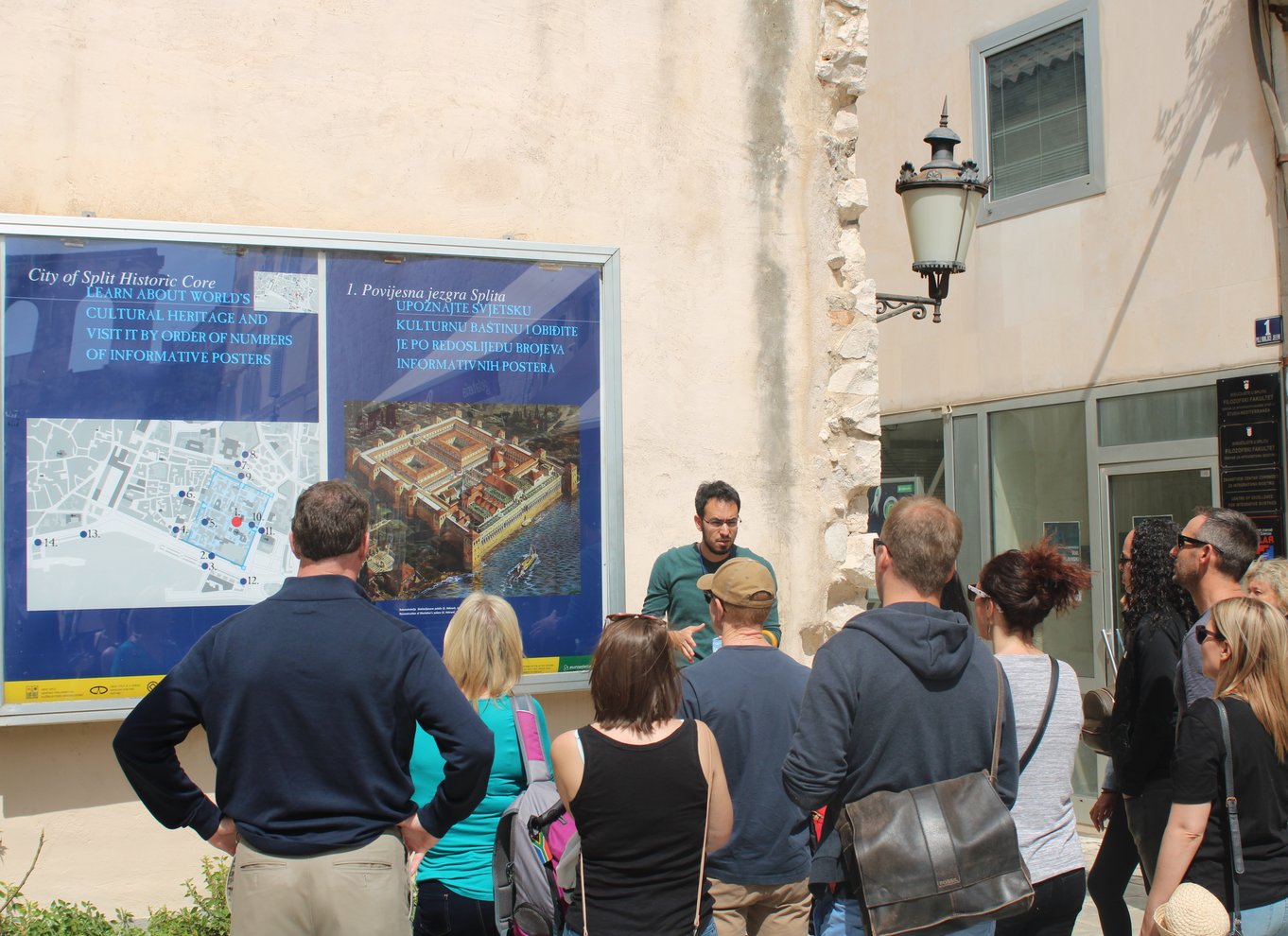 Split: Byvandring i den gamle bydel og Diocletian-paladset