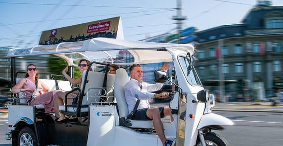 Luzern: eTukTuk Stadtführung