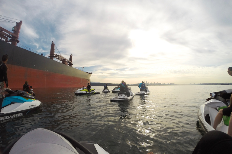 Vancouver: Ocean Jetski-ochtendtourSingle Rider Jetski-optie