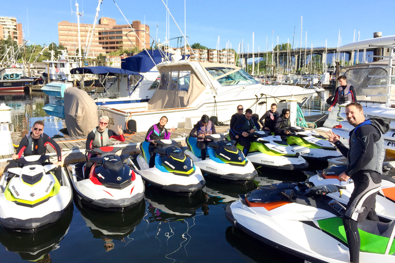 Vancouver : Visite matinale de l&#039;océan en jetskiOption Jetski pour cavalier seul