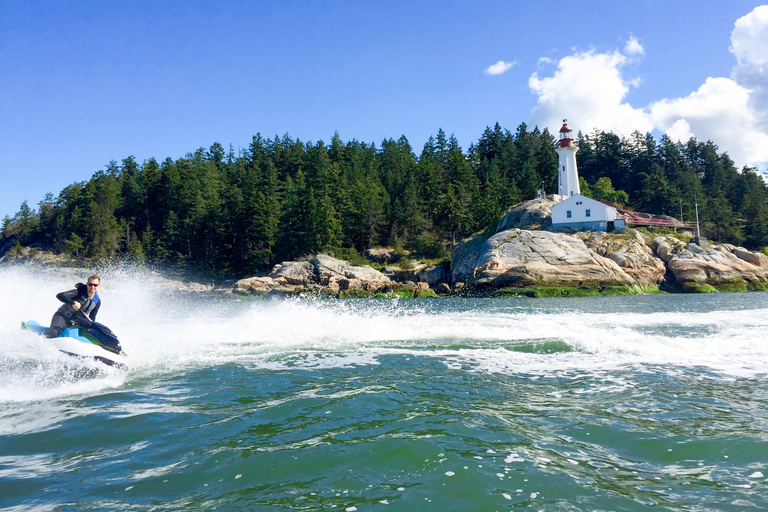 Vancouver: Ocean Jetski-ochtendtourSingle Rider Jetski-optie