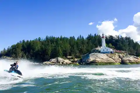 Vancouver: Excursão matinal de Jetski Oceânico