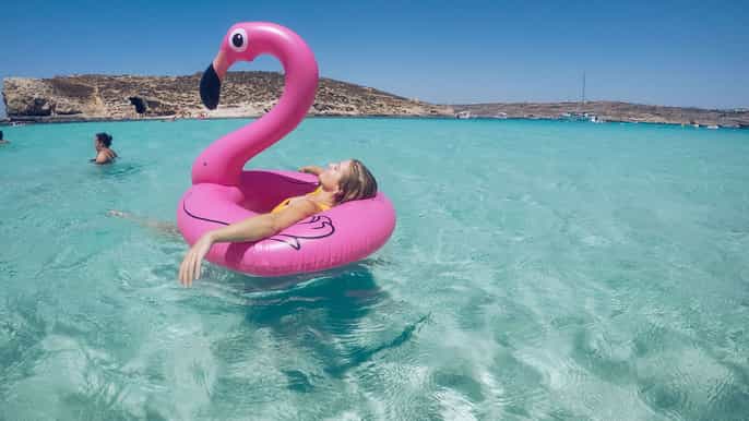 gozo malta private boat charter comino bluelagoon
