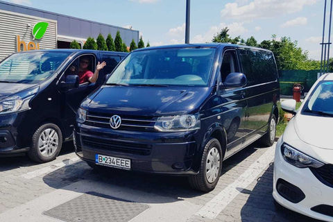 Bucarest: visite en soirée de deux heures en voiture