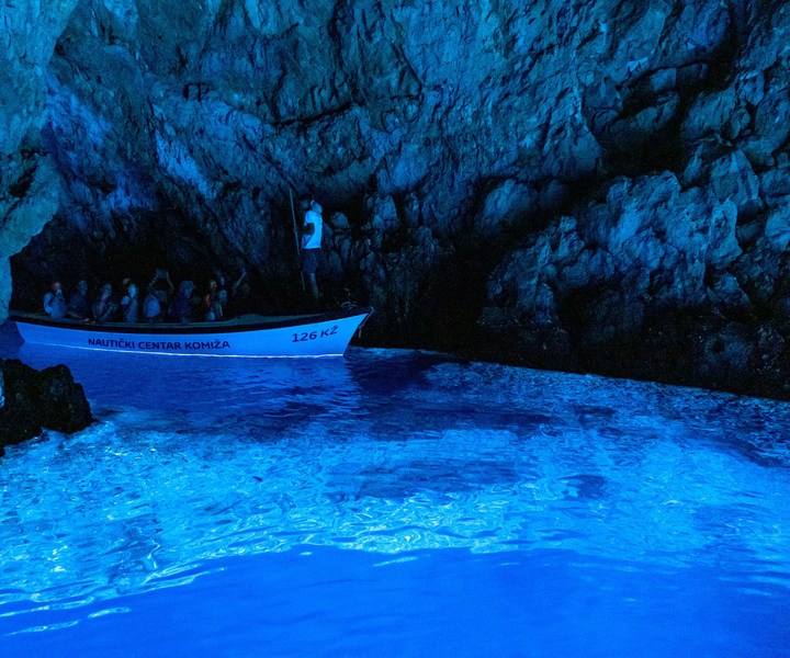 From Milna or Supetar: Magical Blue Cave Island Hopping