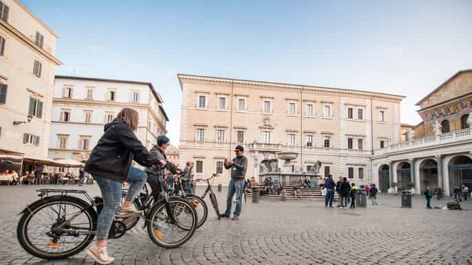 rome halfday electric bike tour