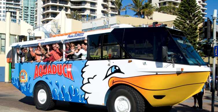 Gold Coast Aquaduck City Tour and River Cruise GetYourGuide