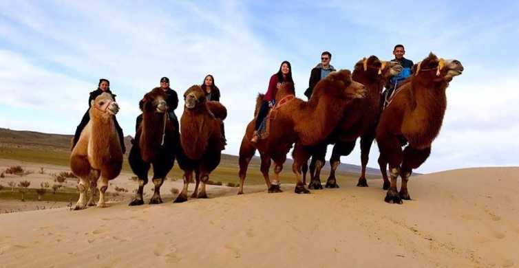 Ulánbátor: Fél-Góbi sivatagi kirándulás és teve- vagy lovas túra
