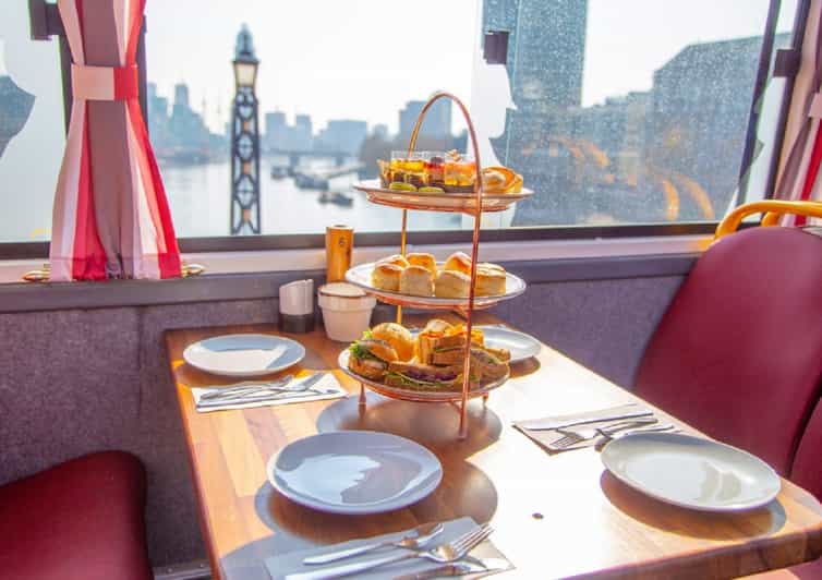 London Afternoon Tea Bus with a Glass of Prosecco GetYourGuide