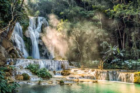 Luang Prabang: Kuang Si Falls & Hmong Village Trekking Tour
