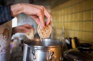 Siena: Pasta-Kurs bei einem Einheimischen zu Hause
