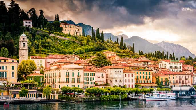 lago como autobús de lujo de milán a como y bellagio