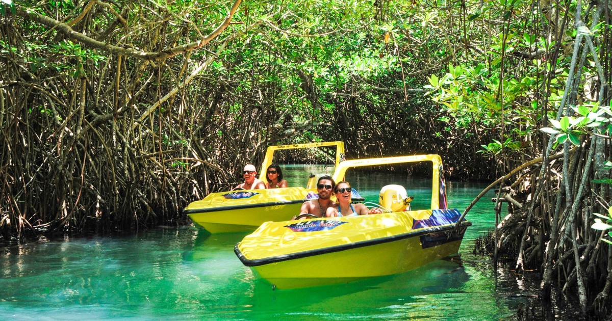 jungle tour boat cancun