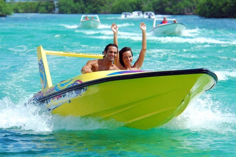 Cancun: Mangrove Jungle & Snorkel Tour łodzią motorową