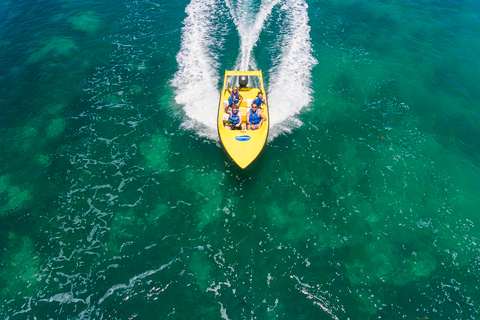 Cancún : hors-bord dans la mangrove et snorkeling