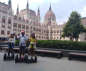 Budapest: Live-Guided Castle District Segway Tour