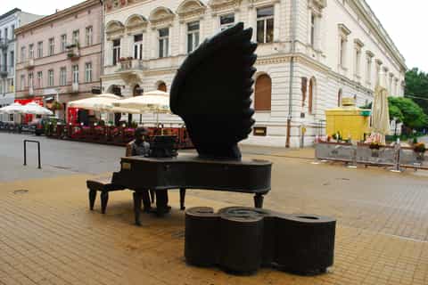 Lodz: visite guidée privée à pied de la vieille ville