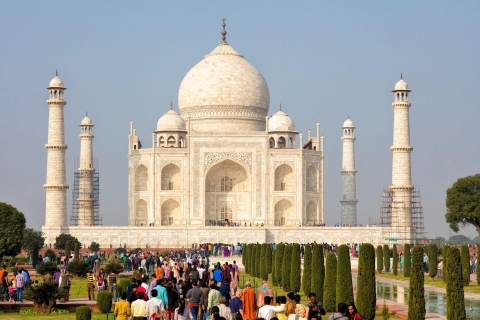Delhi: Excursión de 2 días al Taj Mahal, Agra, Fatehpur y Santuario de AvesVisita privada con hotel de 3*, guía, entradas y almuerzo
