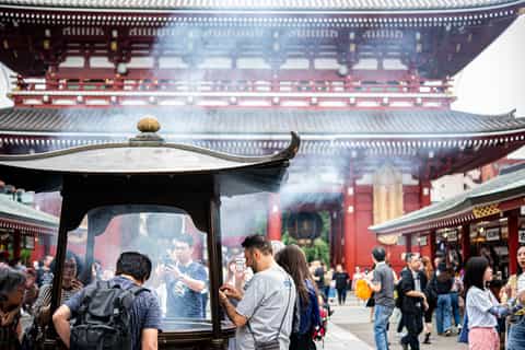 Tokio: 2 horas de caza de comida y tour cultural de Asakusa
